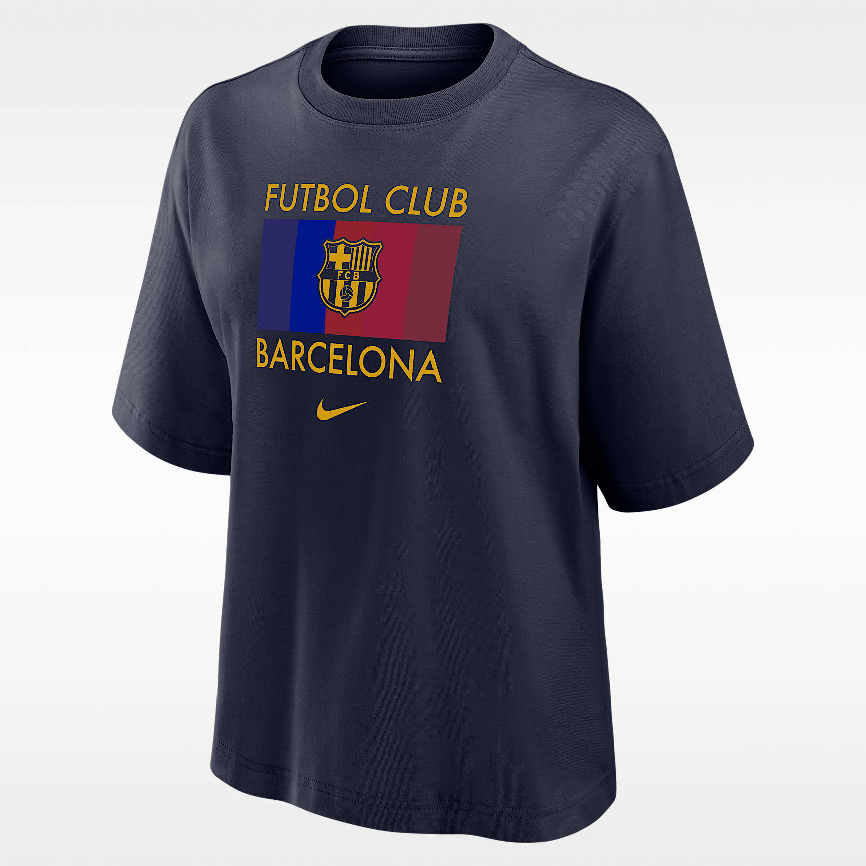 Barcelona Club Women's Nike NWSL Boxy T-Shirt. Nike.com